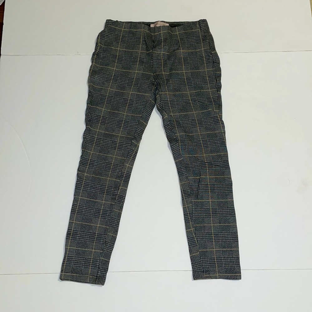 Dark academia aesthetic checkered pants!! Tan/grey From philosophy size xs.